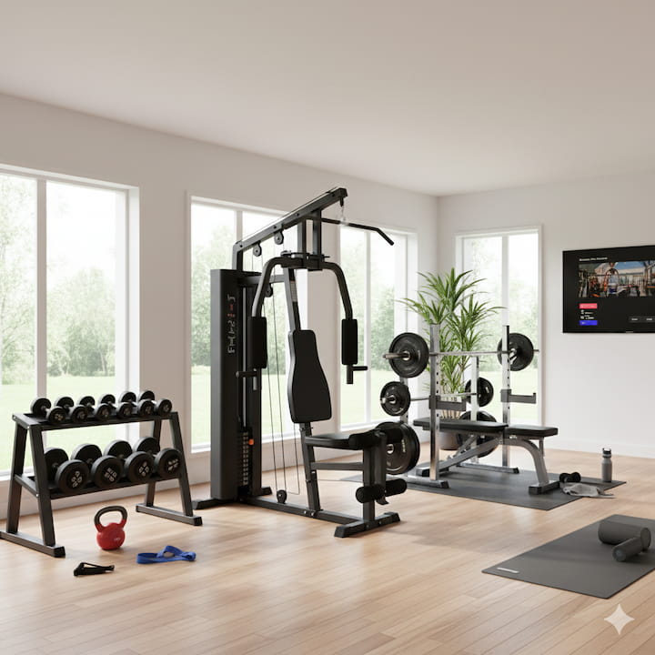 Guia completo para comprar equipamentos de ginástica em casa